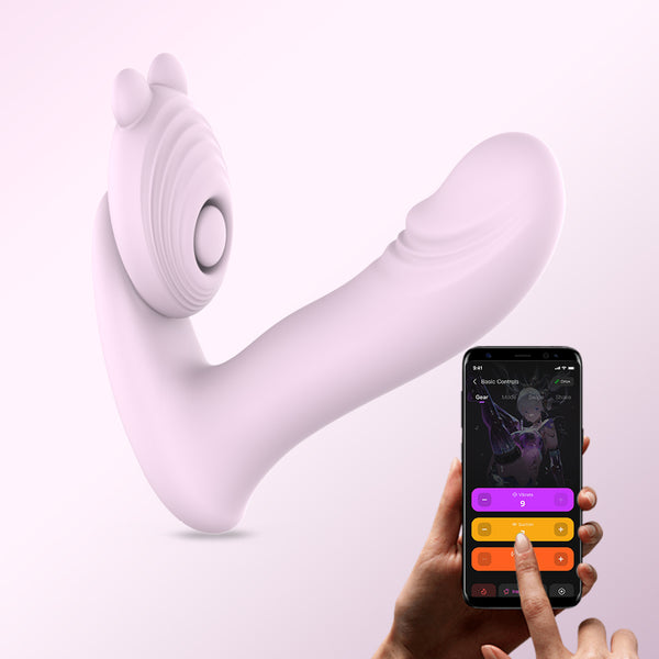 Butterfly Wearable Panty Vibrator AI Video Control