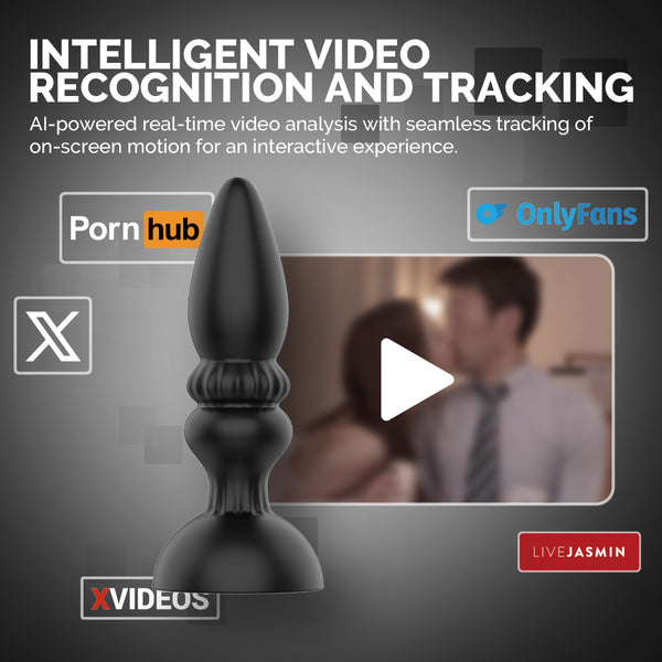 APP Control AI Video Tracking Bullet Anal Plug