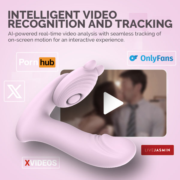 Butterfly Wearable Panty Vibrator AI Video Control