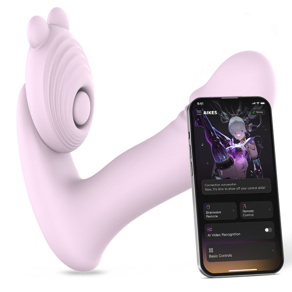 Butterfly Wearable Panty Vibrator AI Video Control